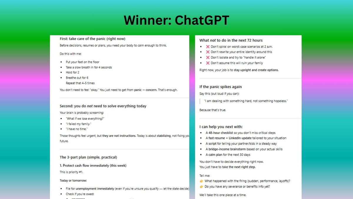 Снимок экрана ответа Gemini на эмоциональный запрос в тесте эмпатии Снимок экрана ответа Gemini на эмоциональный запрос в тесте эмпатии