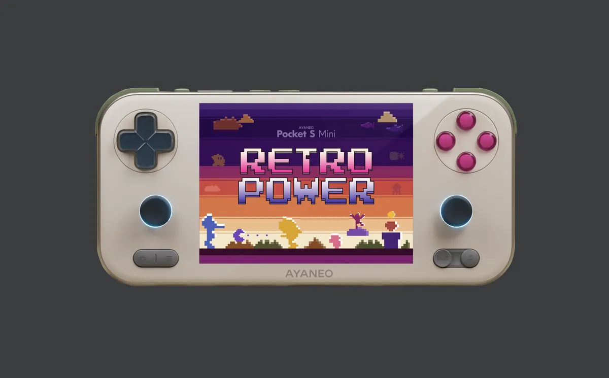 Ayaneo Pocket S Mini с экраном в соотношении 16:10